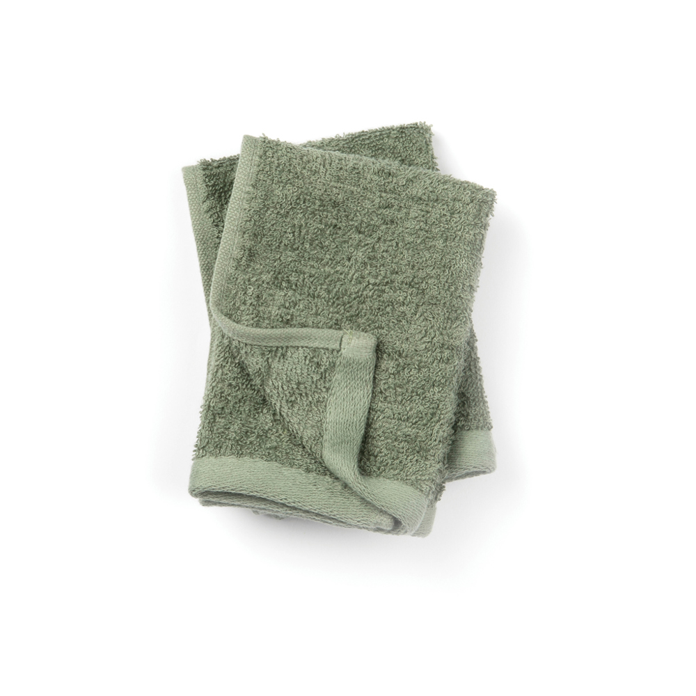 VINGA Birch Handtuch 30x30 - grün (± PMS 16-0110 TCX)
