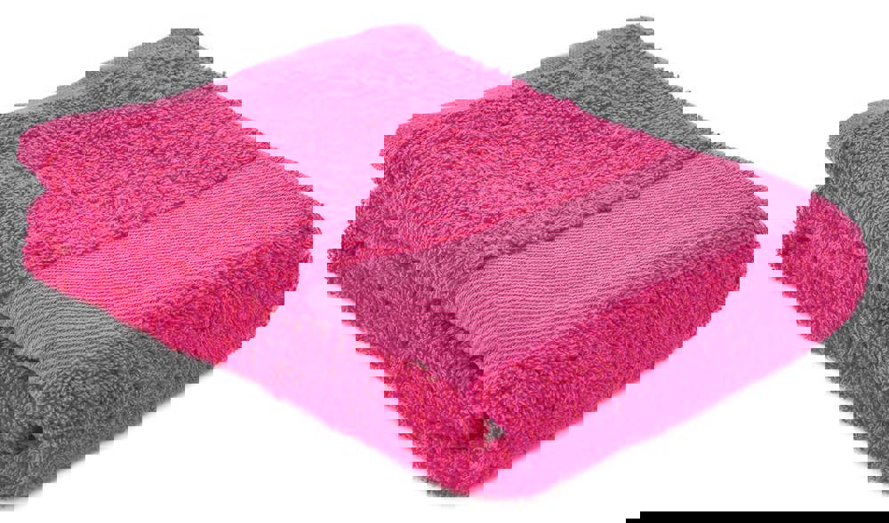 Sophie Muval Sporthandtuch 130x30 cm, 450 gr/m² - Rosa (PMS 212c) / Rosa