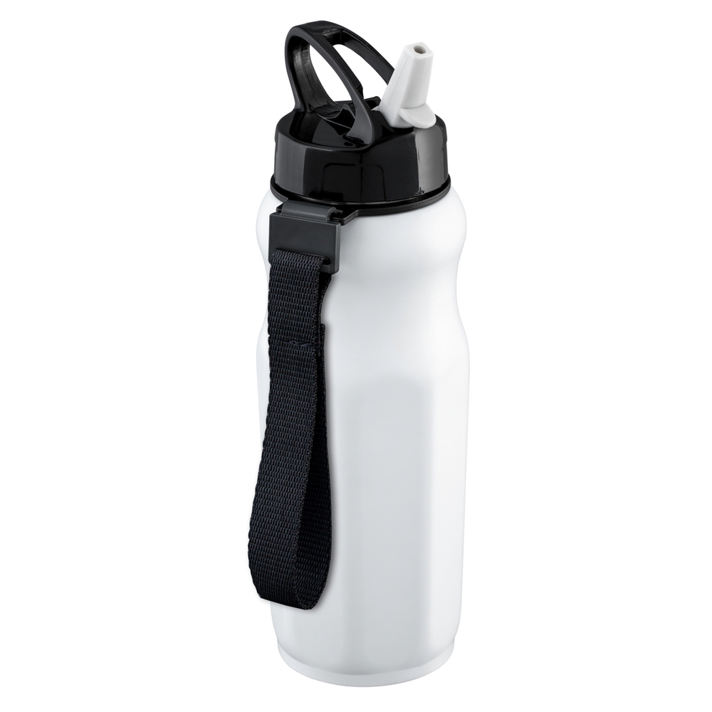 Trinkflasche RETUMBLER-RIYAN - schwarz, weiß / weiß