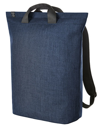 Halfar - Laptop Backpack Europe - Blue-Sprinkle