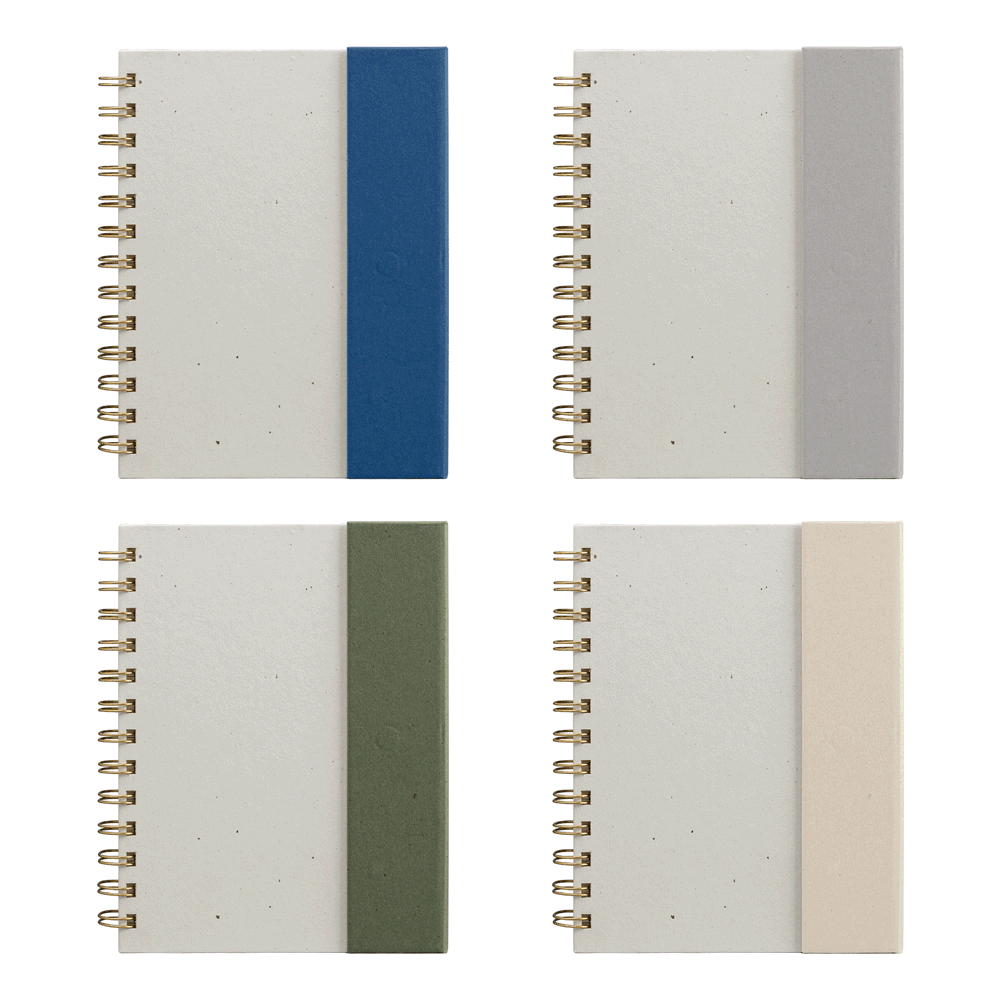Halden Organiser mit Spiralbindung, Haftnotizen und FSC-Papier - B6