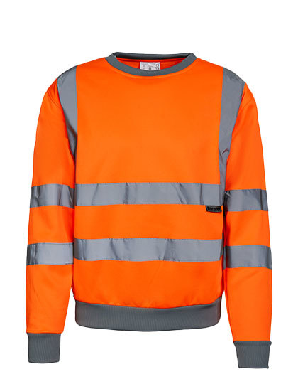 Korntex - Hi-Vis Workwear Sweatshirt Limerick - Signal Orange