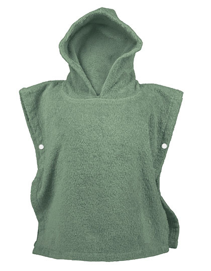 ARTG - Babiezz® Poncho with hood - Old Green