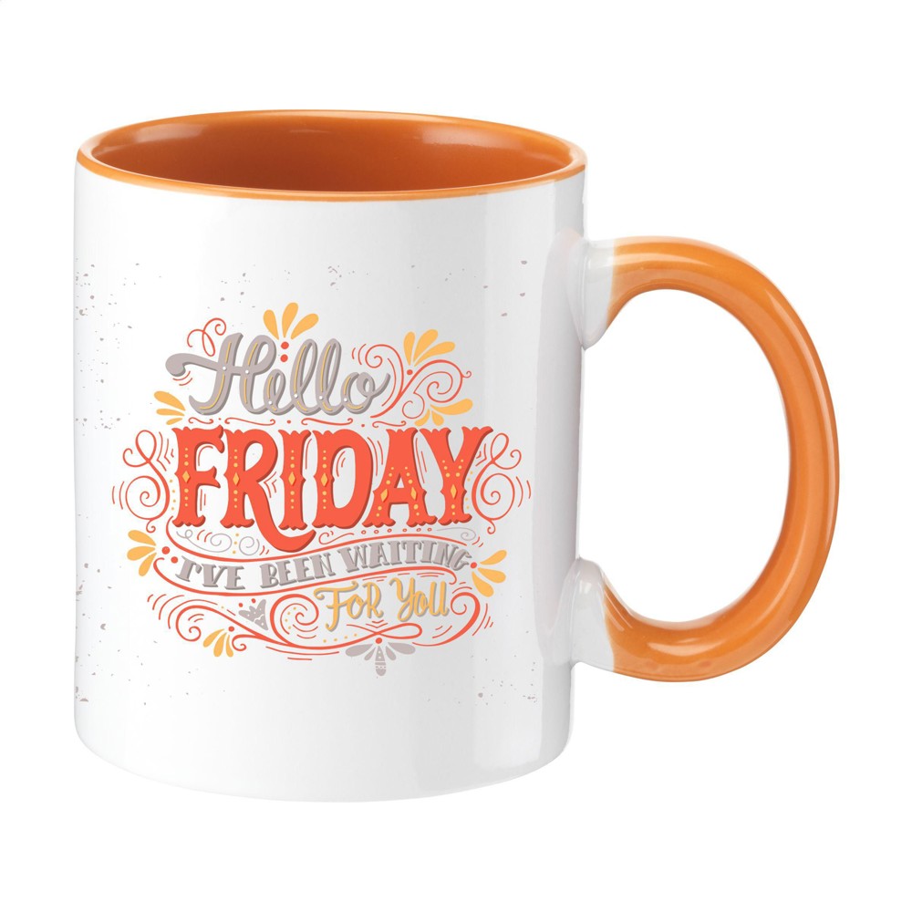 Full Colour Mug Colorato 350 ml Tasse - orange (± PMS 021)