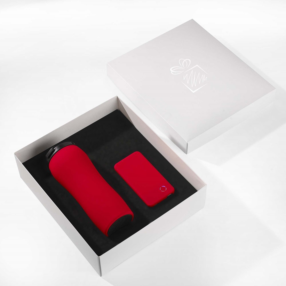 Auto Set: Thermosbecher 450 ml & Ray Power Bank 4000 Mah