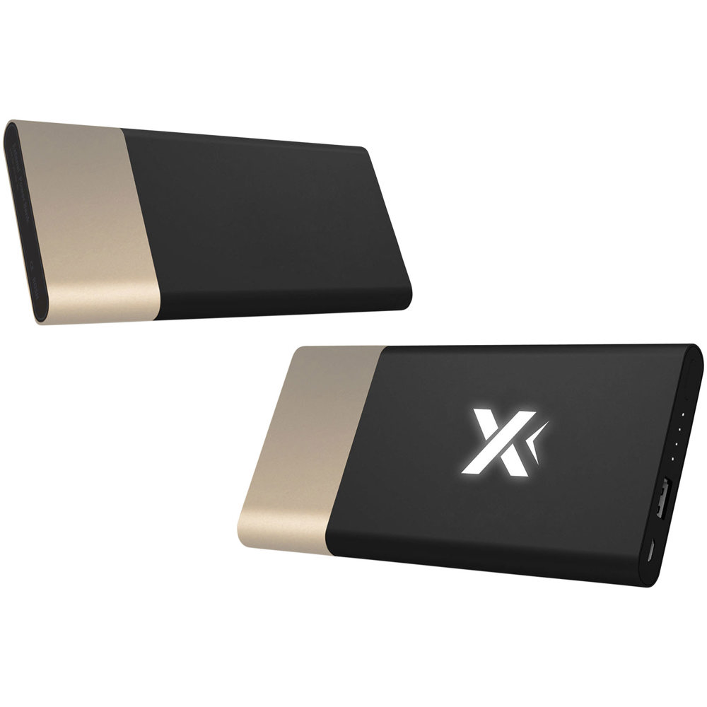 SCX.design P20 5000 mAh Powerbank mit Leuchtlogo