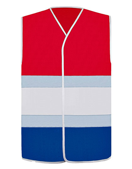 Korntex - National Safety Vest - Red, White, Blue