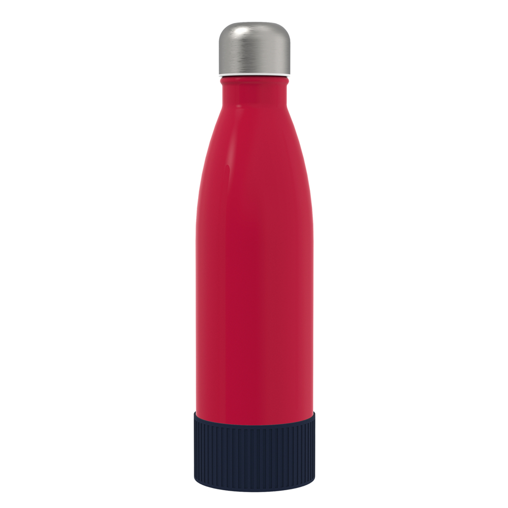 Trinkflasche RETUMBLER-myTOULON - rot, marineblau