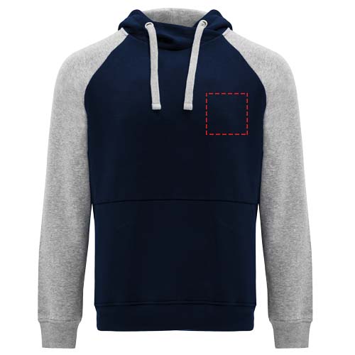 Badet 280 g/m² zweifarbiger Kapuzenpullover Unisex