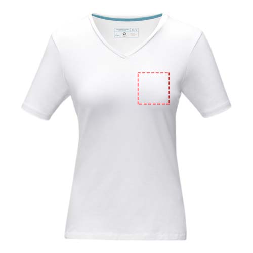 Kawartha T-Shirt für Damen mit V-Ausschnitt