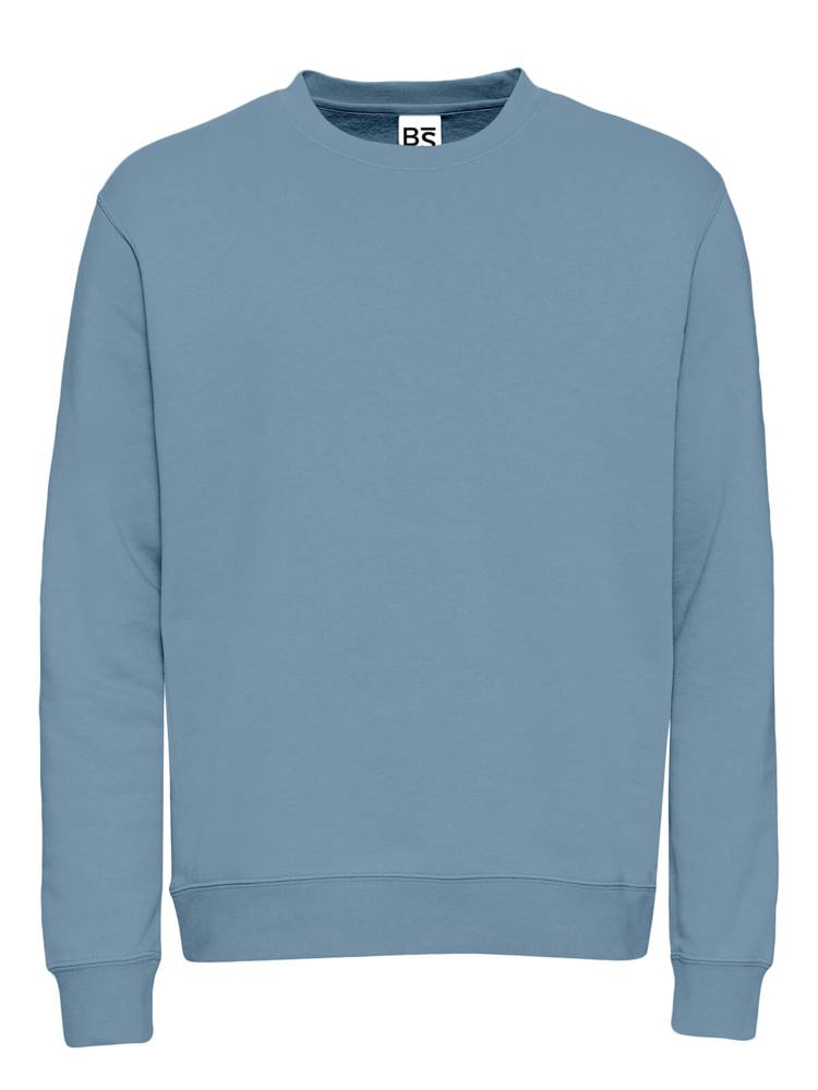 BS Atlas Pullover, 280 gr/m² - Mittelblau (PMS 2157C)