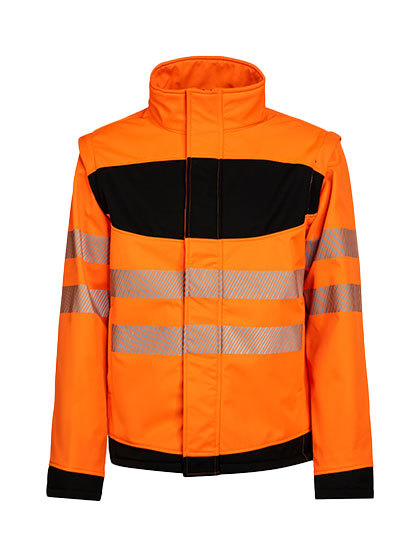 Korntex - EOS Hi-Vis Workwear Softshell Jacket With Printing Area