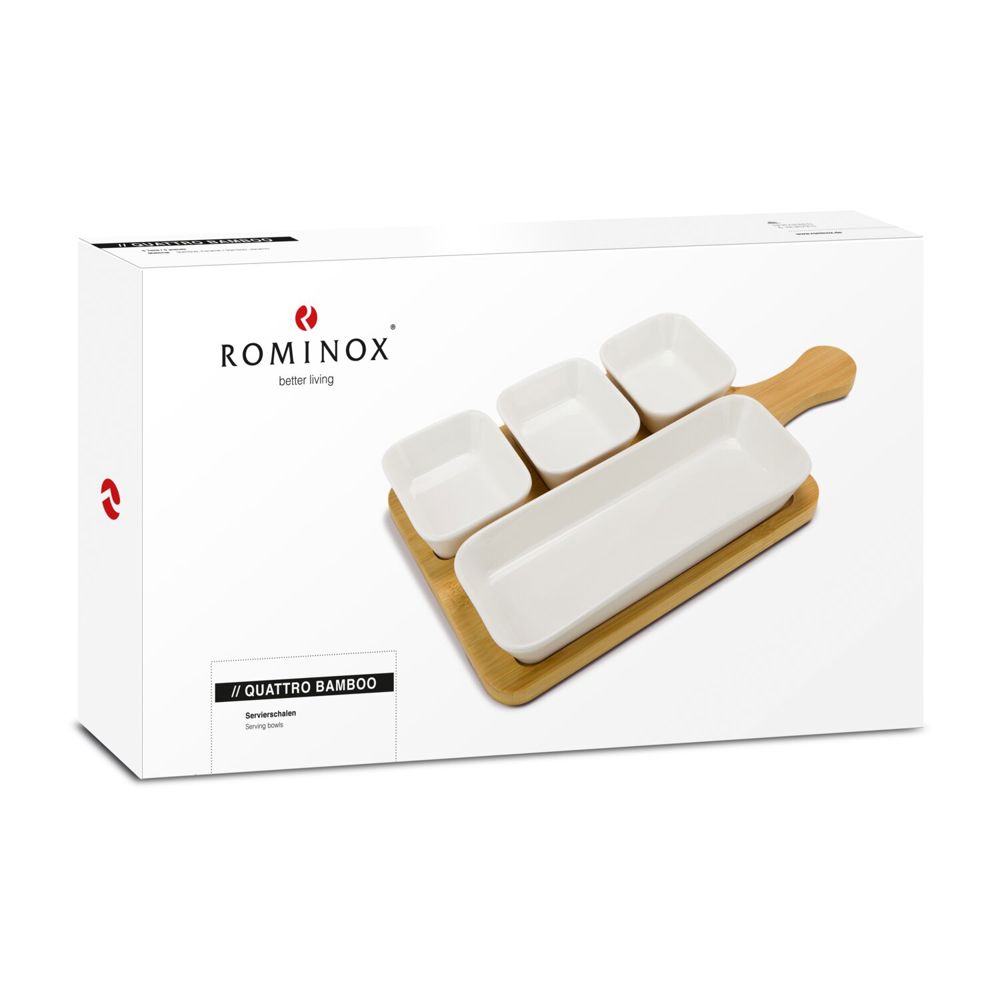 ROMINOX® Servierschalen // Quattro Bamboo