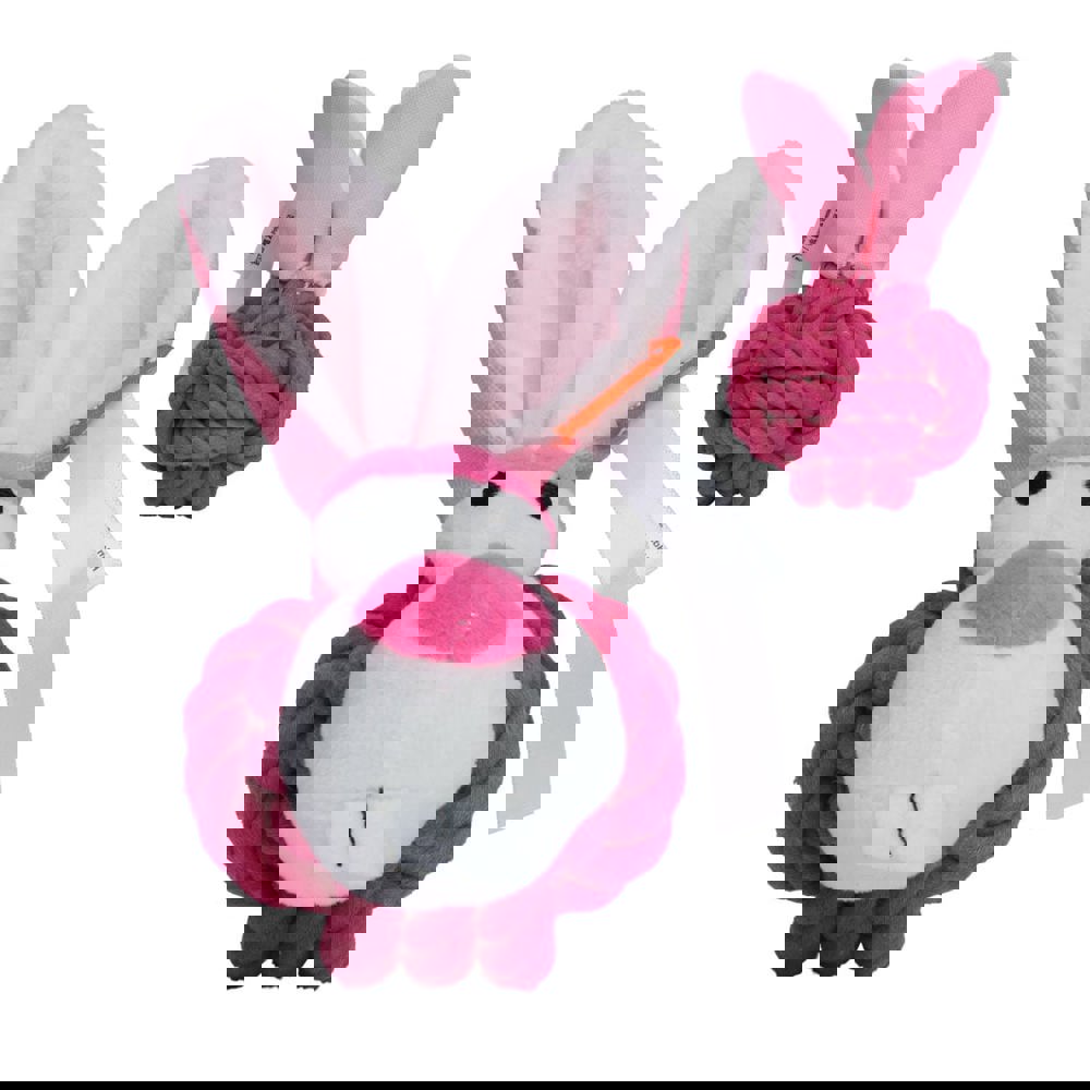 Hundespielzeug Knotentier Hase