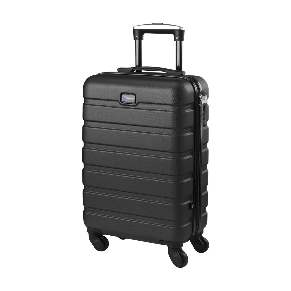 Amsterdam Trolley GRS Recycled ABS - Schwarz