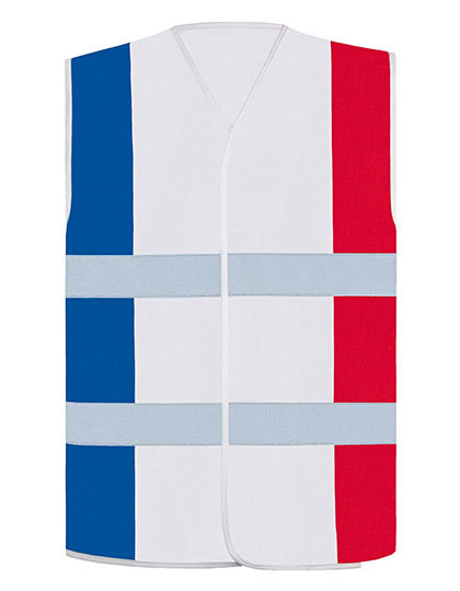 Korntex - National Safety Vest - Blue, White, Red