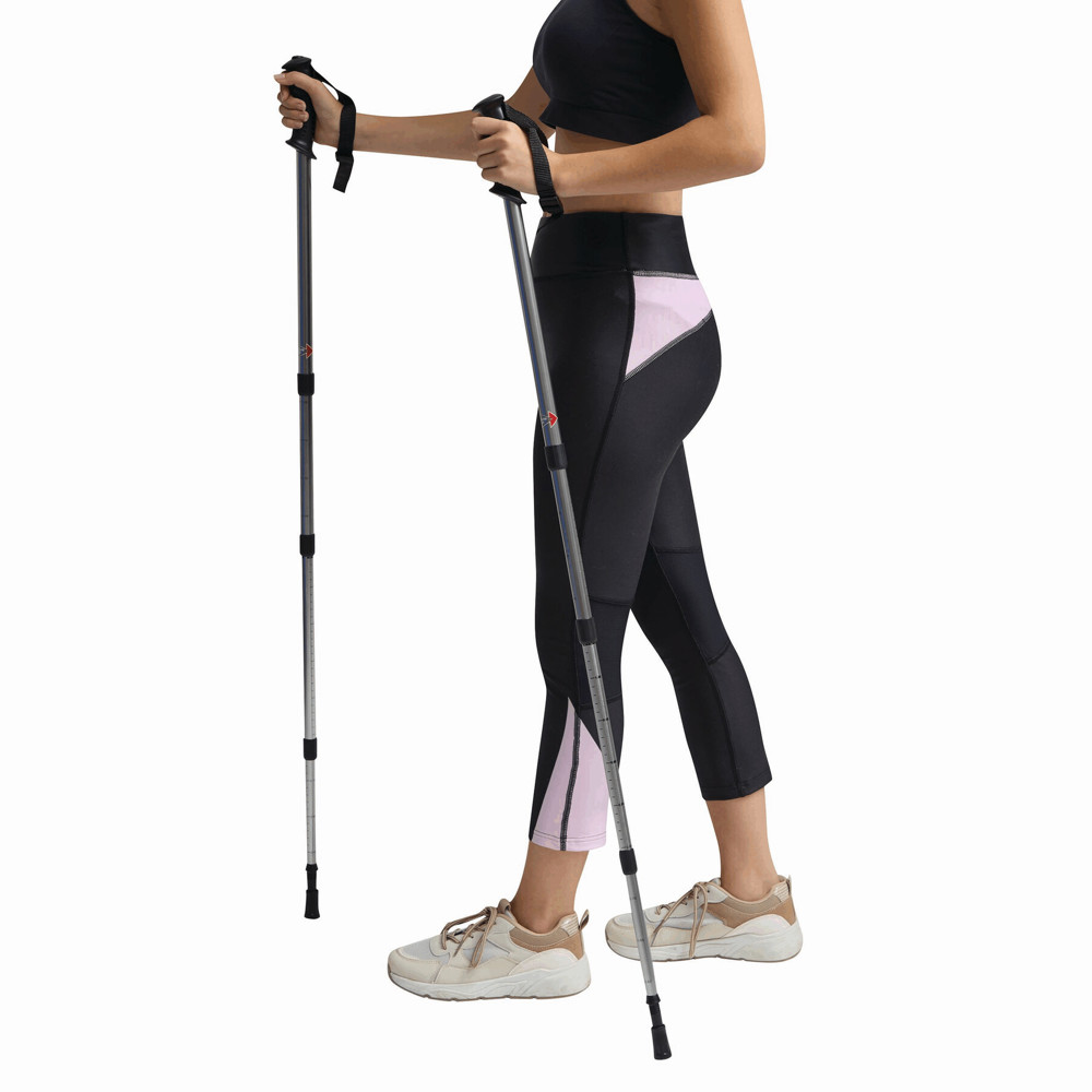 FIT AND FUN - Ausziehbare Trekking-Stöcke