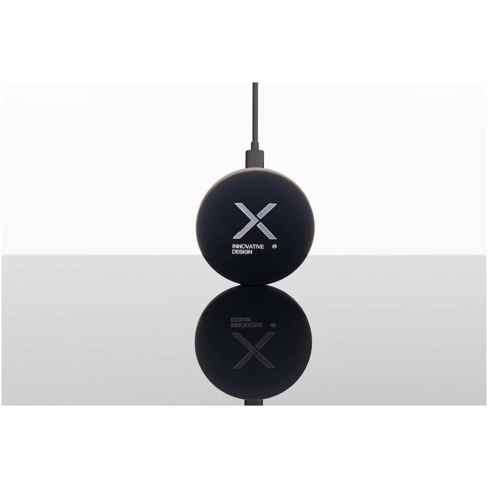 SCX.design W37 15W extra slim kabelloses Ladepad aus recyceltem Aluminium