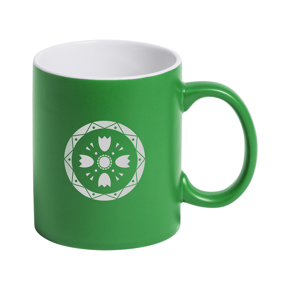 Covory - Tasse - grün/weiß