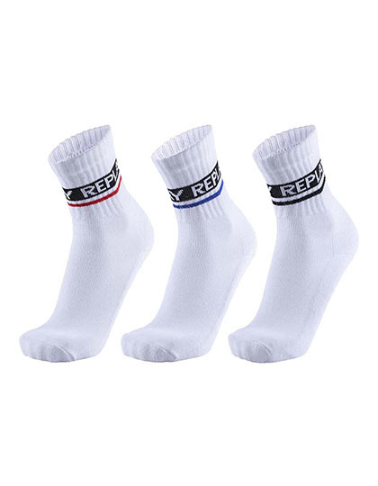 Replay - Tennis Socks (3 Pair Card wrap)