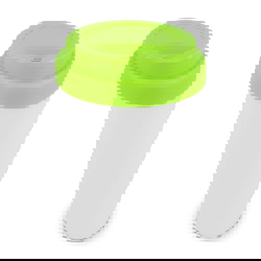 RPP Kaffeetasse Weißer Körper 250ml - Weiss / Hellgrün