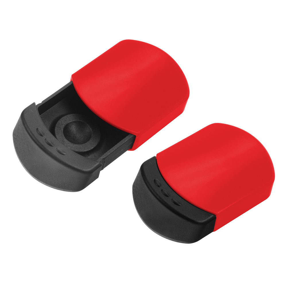 Taschen-Aschenbecher - schwarz/rot