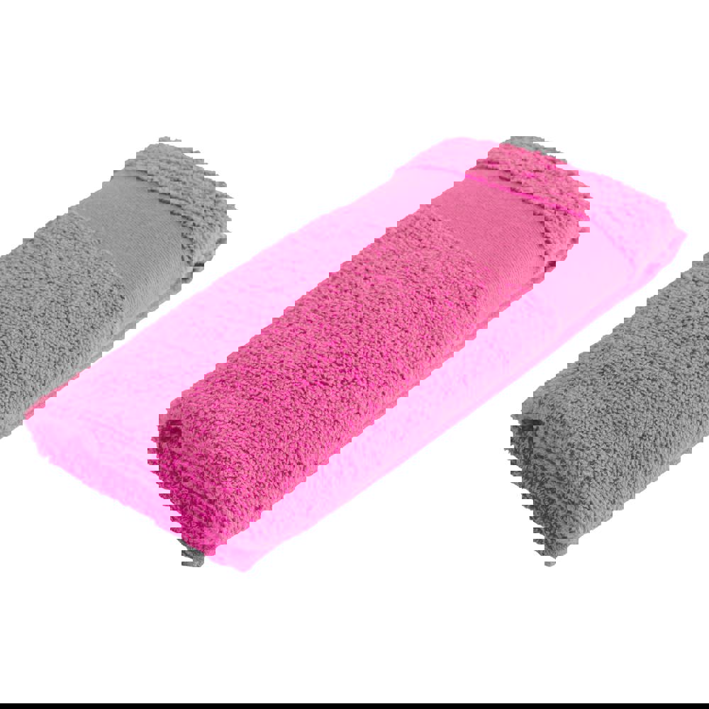 Sophie Muval Gästehandtuch 50x30 cm, 450 gr/m² - Rosa (PMS 212c) / Rosa