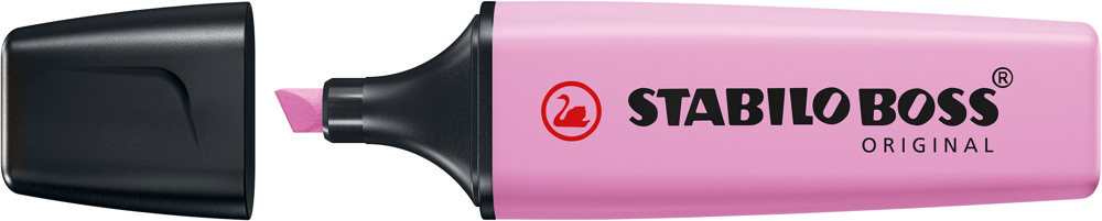 STABILO BOSS ORIGINAL Pastel Leuchtmarkierer - frische Fuchsie
