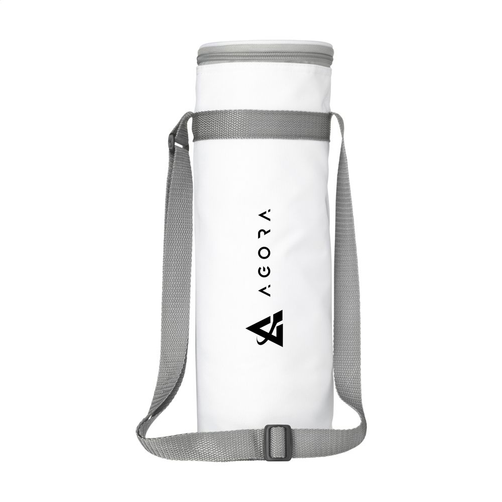 BottleCooler GRS RPET Kühltasche - weiß