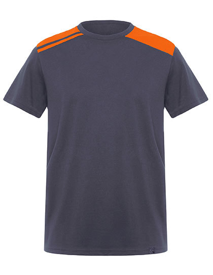 Roly Workwear - T-Shirt Expedition - Lead 23, Orange 31