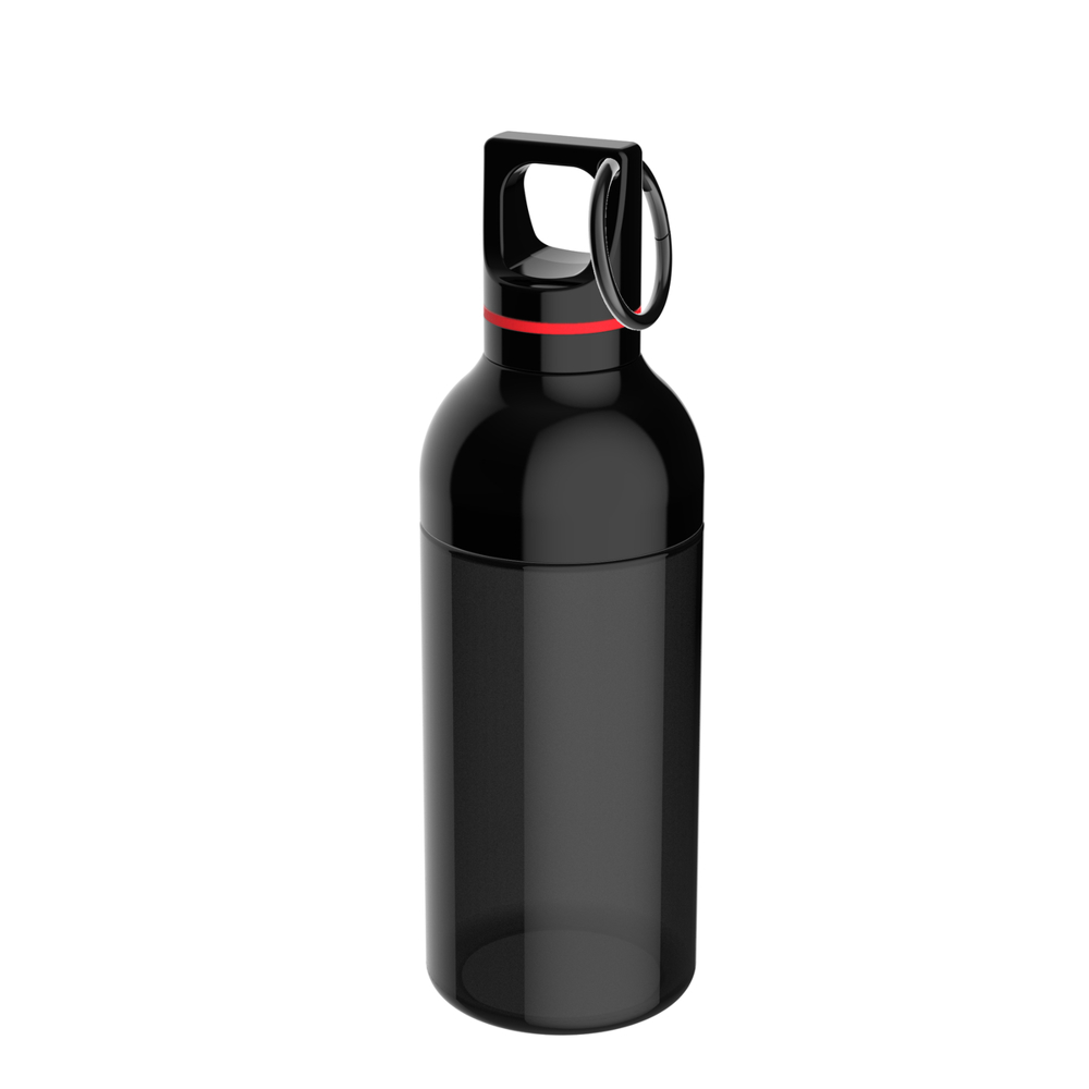 Trinkflasche RETUMBLER-DUIX SPORT - rot, schwarz