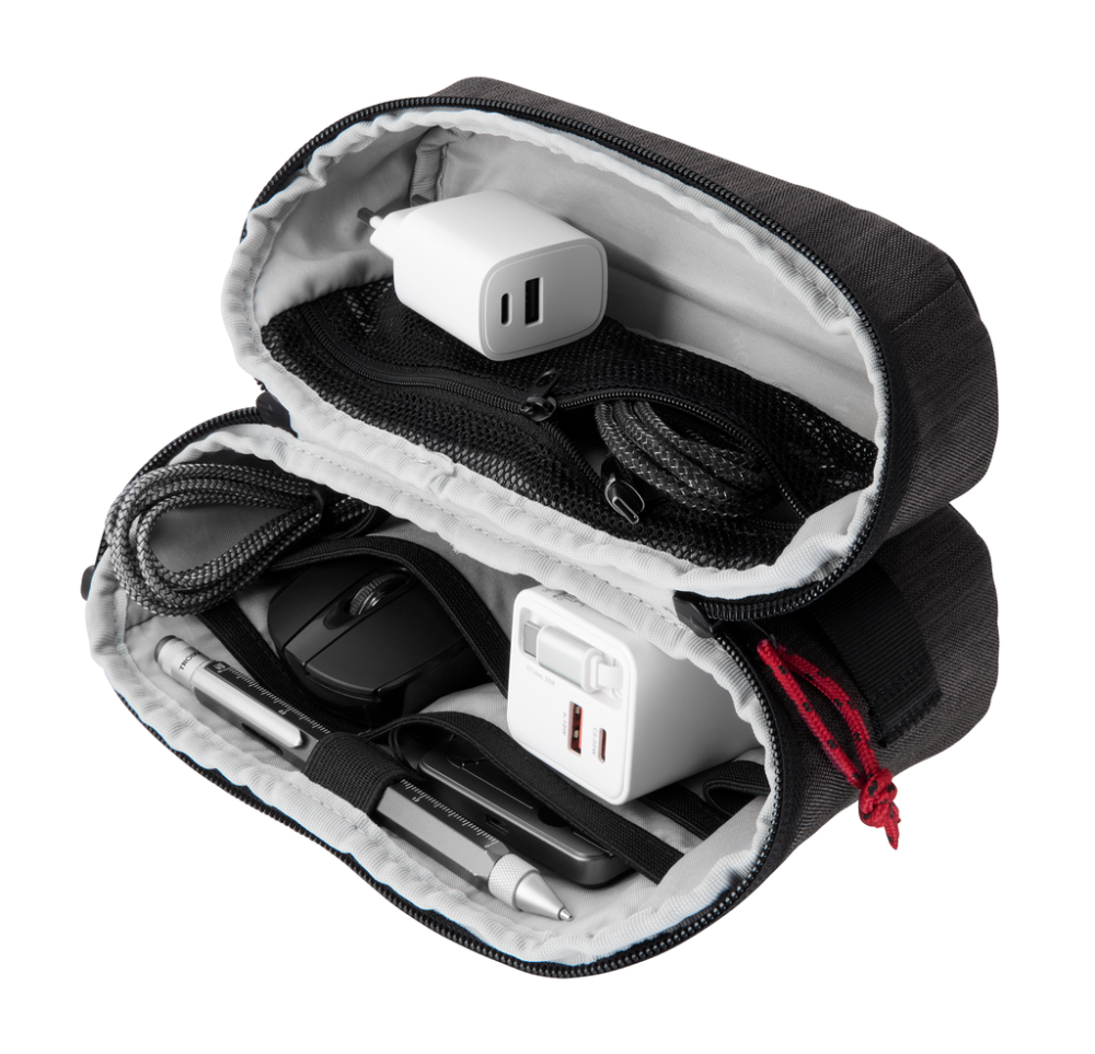 TROIKA Kabeltasche BUSINESS TECH 2 GO