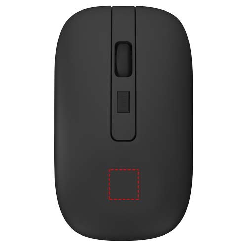 SCX.design O22 antibakterielle, kabellose Funkmaus mit Leuchtlogo