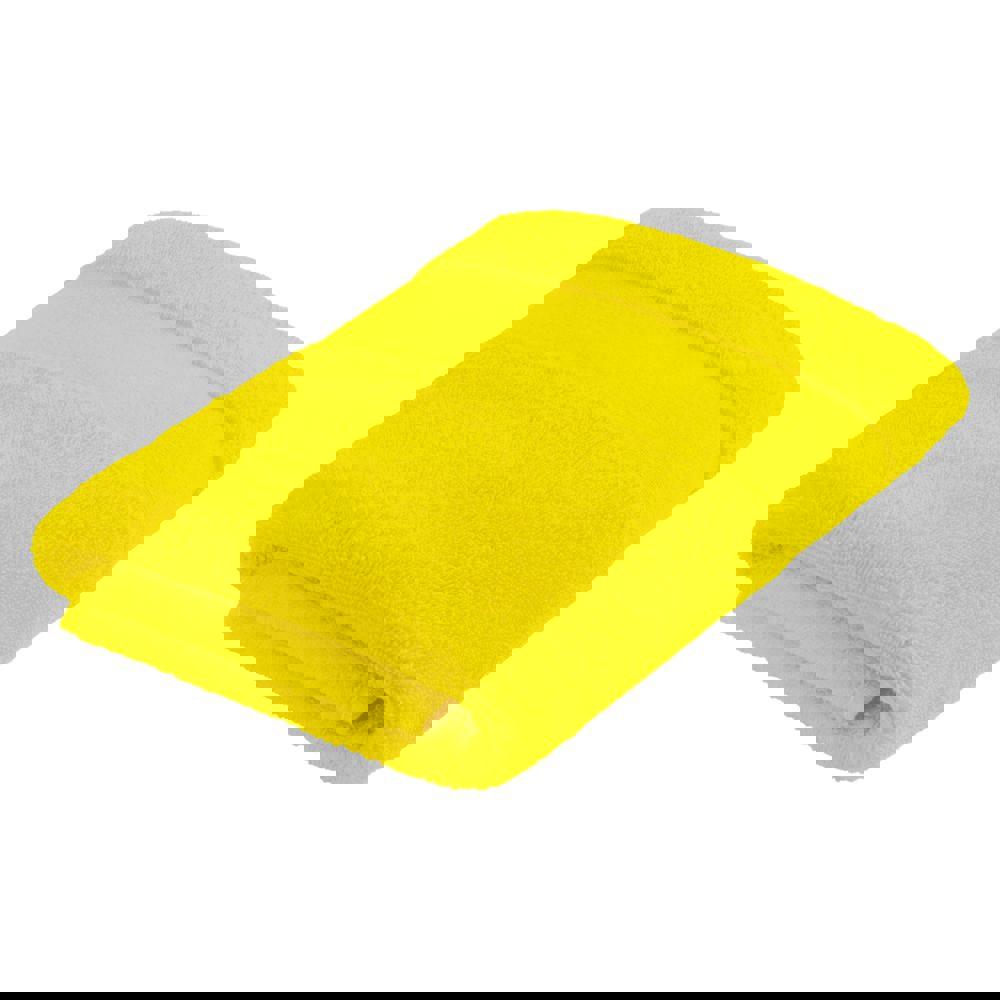 Sophie Muval Handtuch 100x50 cm, 450 gr/m² - Gelb (PMS 101c) / Gelb