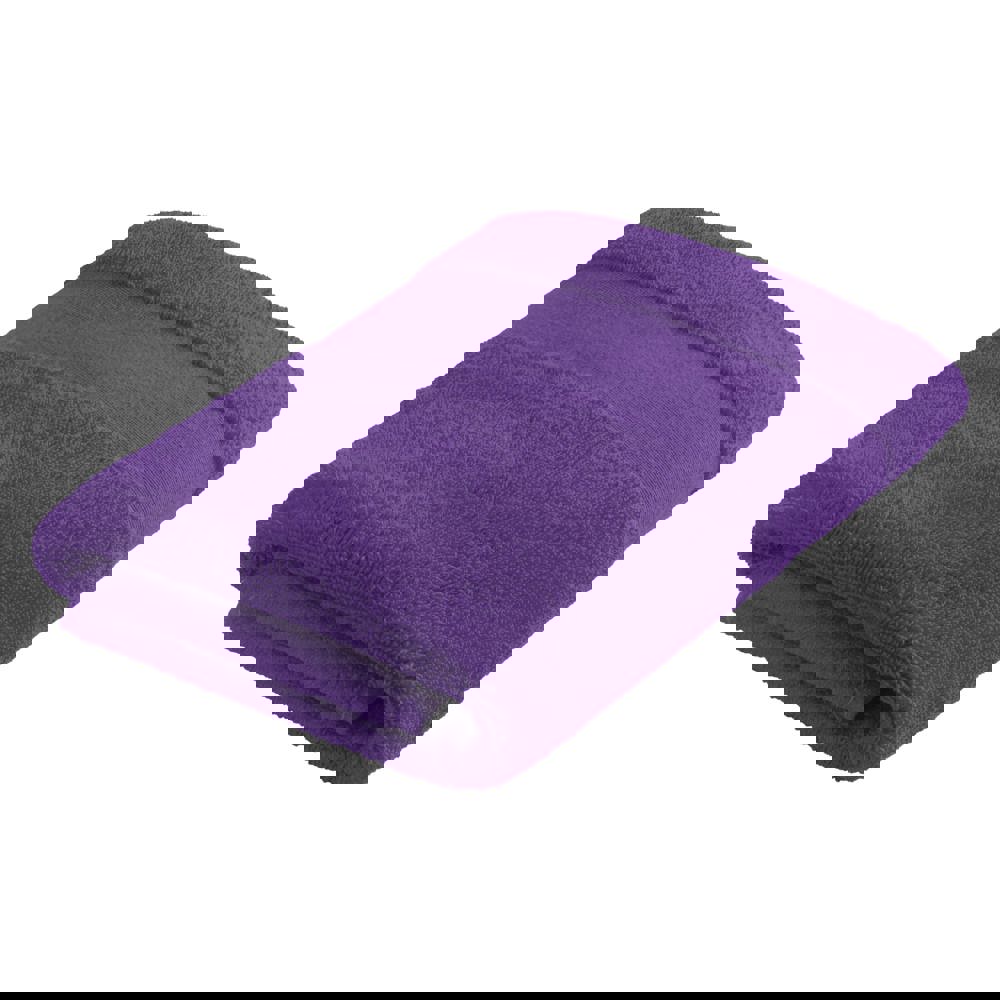 Sophie Muval Handtuch 100x50 cm, 450 gr/m² - Lila (PMS 268c) / Lila