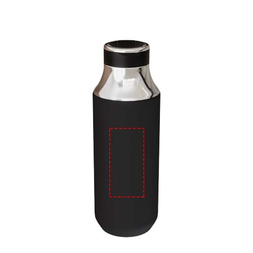 SCX.design D12 500 ml Isolierflasche aus Edelstahl mit Trinkhalm