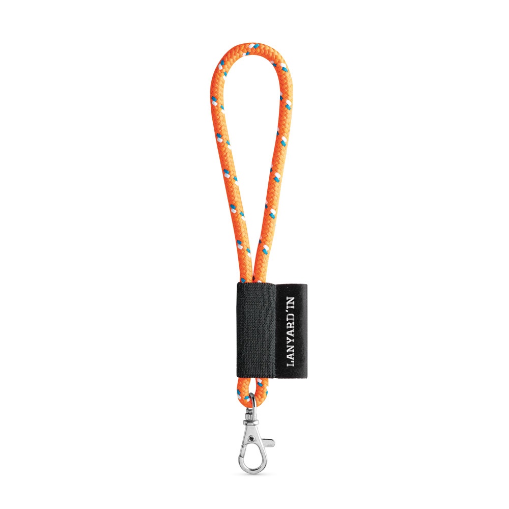 75092. Lanyard Nautic Short Set. Standardmodelle - Orange Hexachrome