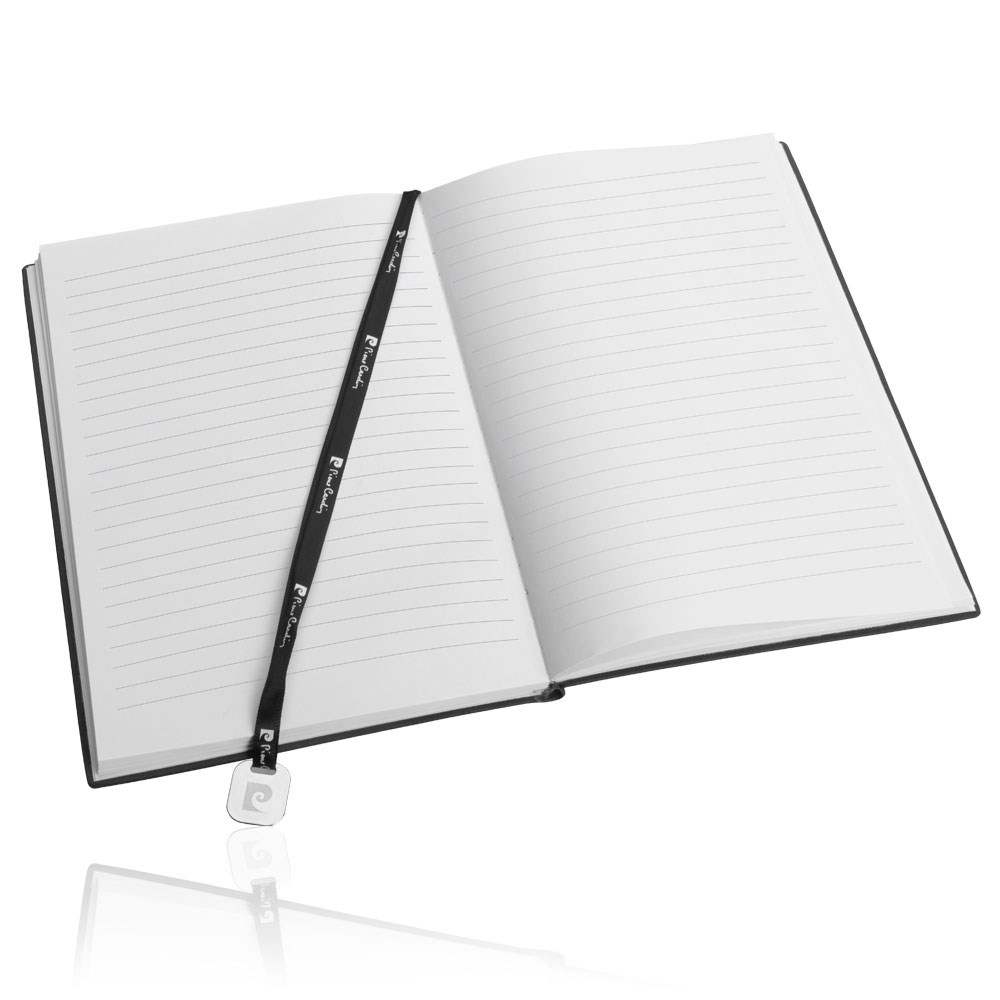 Pierre Cardin® CHANTAL Set aus Kugelschreiber und Notizbuch A5, schwarz