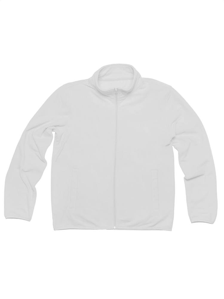 BS Niagara Fleecejacke mit durchgehendem Reißverschluss, 160 gr/m² - Weiß (White)