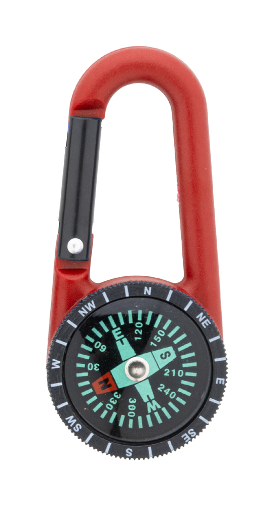 Edmund - Karabiner - rot/schwarz