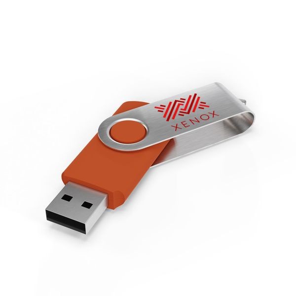 USB Stick Twister- Orange- 4 GB 2.0