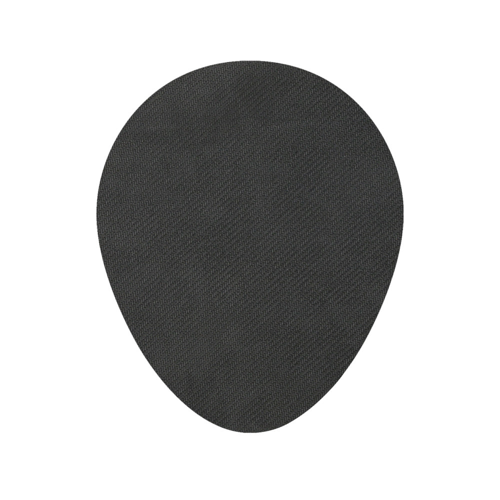 ERGO-pad Memoryschaum Textil, HB blau