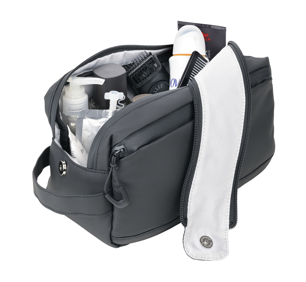 TROIKA Kulturbeutel TROIKA BLACK WASHBAG 2