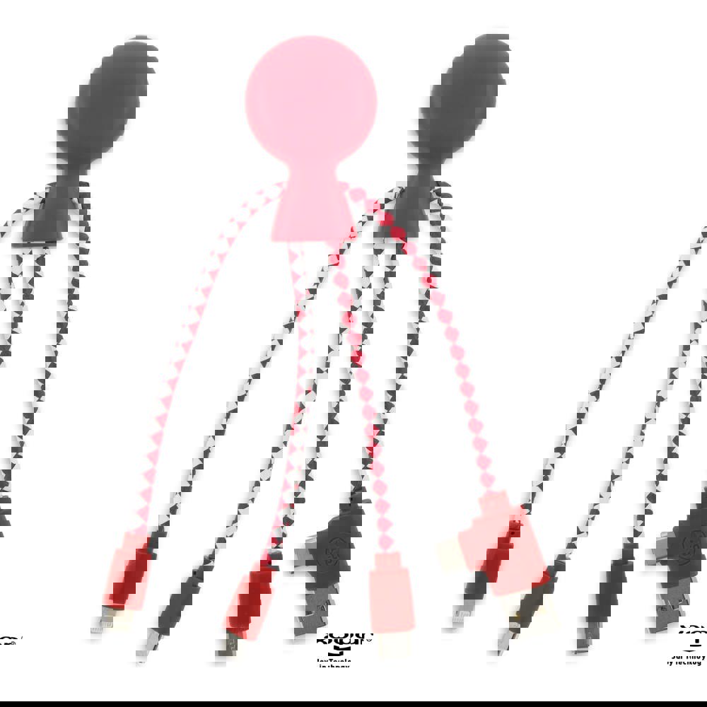 2081 | Xoopar Mr. Bio Charging cable - Rot