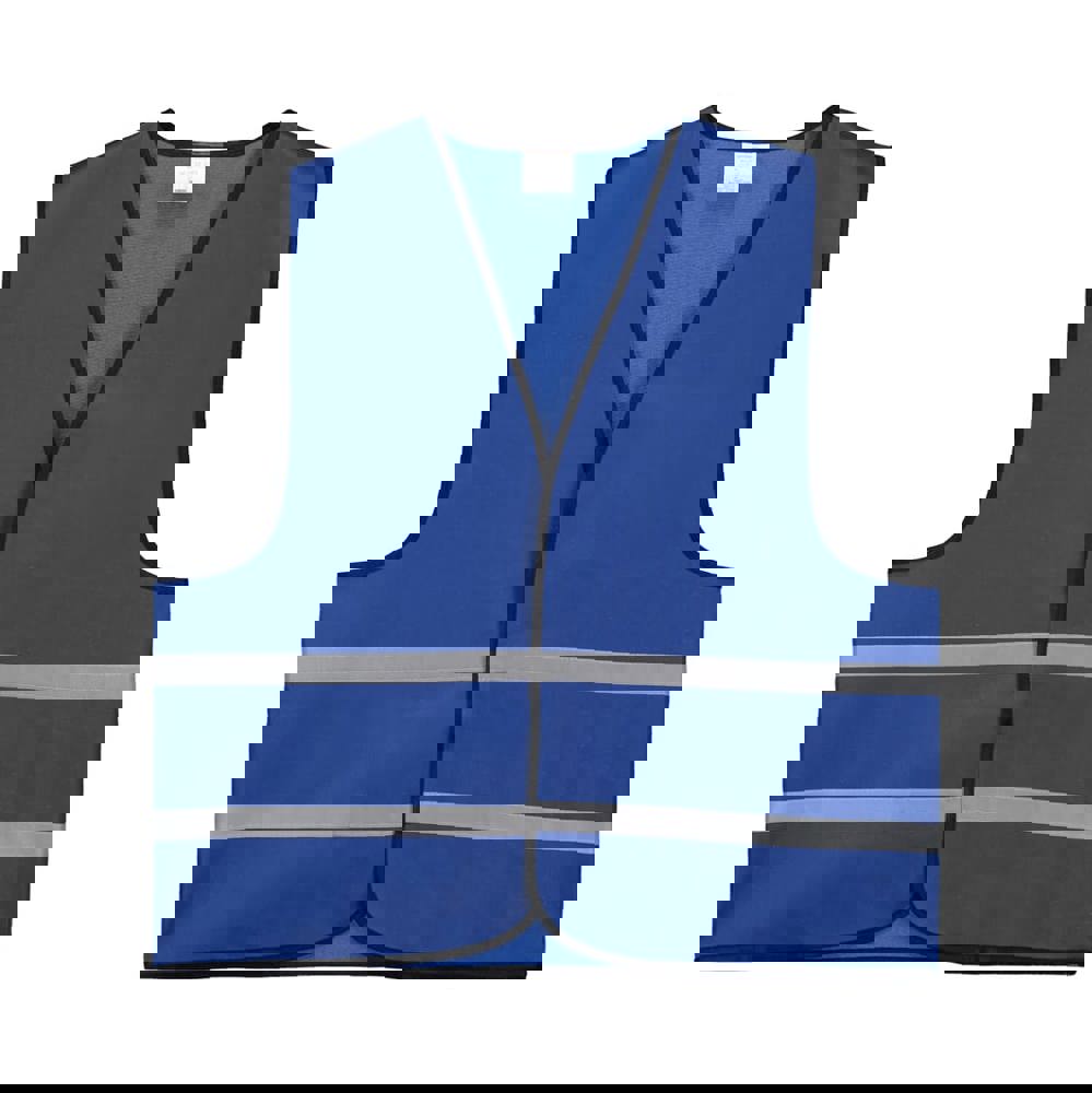 Reflektierende Promo-Weste - Royalblau (PMS 286c) / Koningsblau