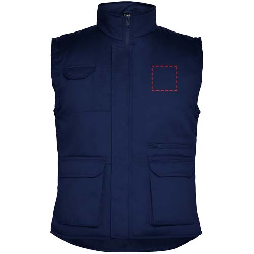 Almanzor Vielseitige Thermo Arbeitsweste mit hohem Kragen