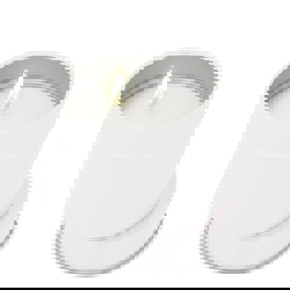 Kirtan-Duftkerze auf Pflanzenbasis in großer recycelter Dose