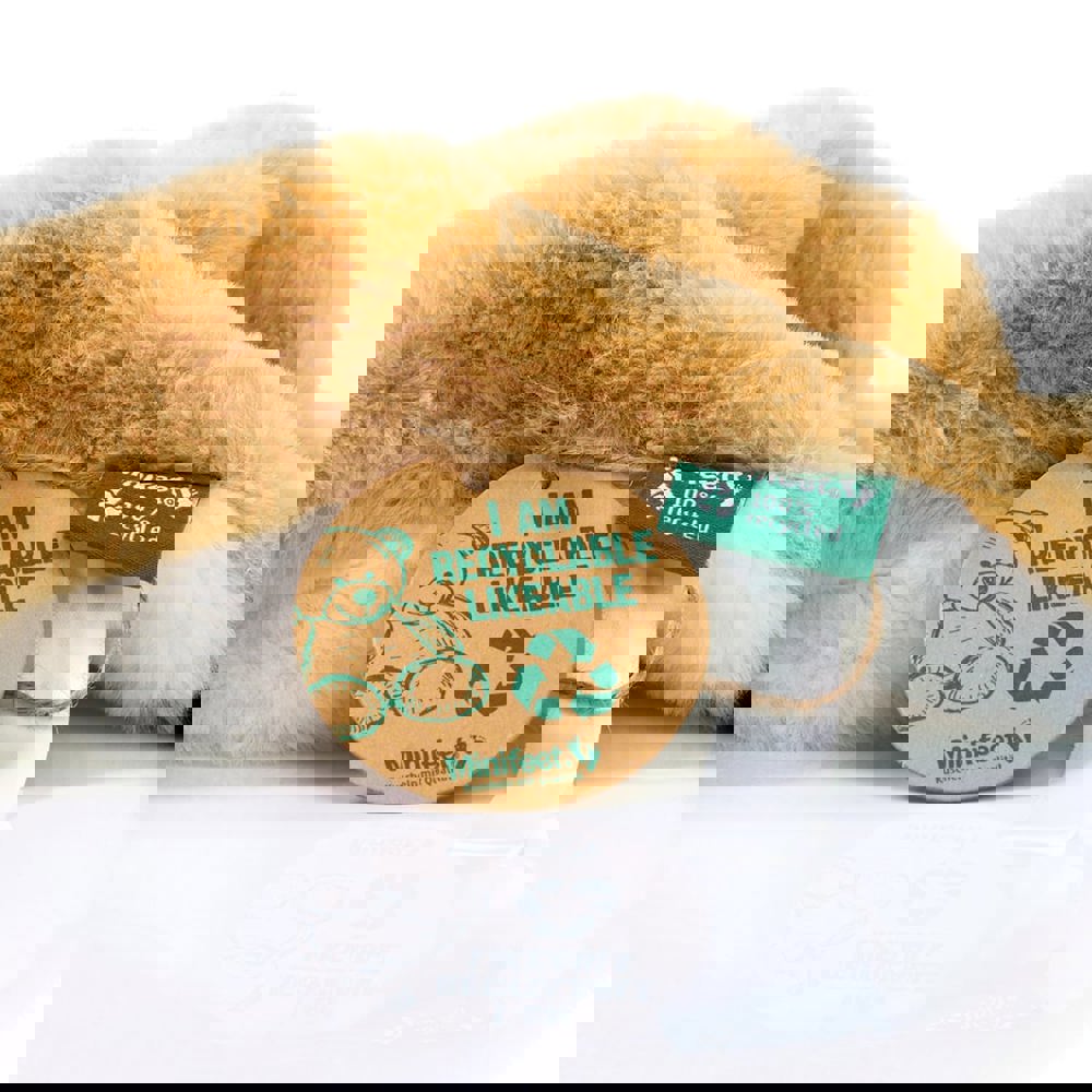 Hundespielzeug RecycelFuchs, beige, one size