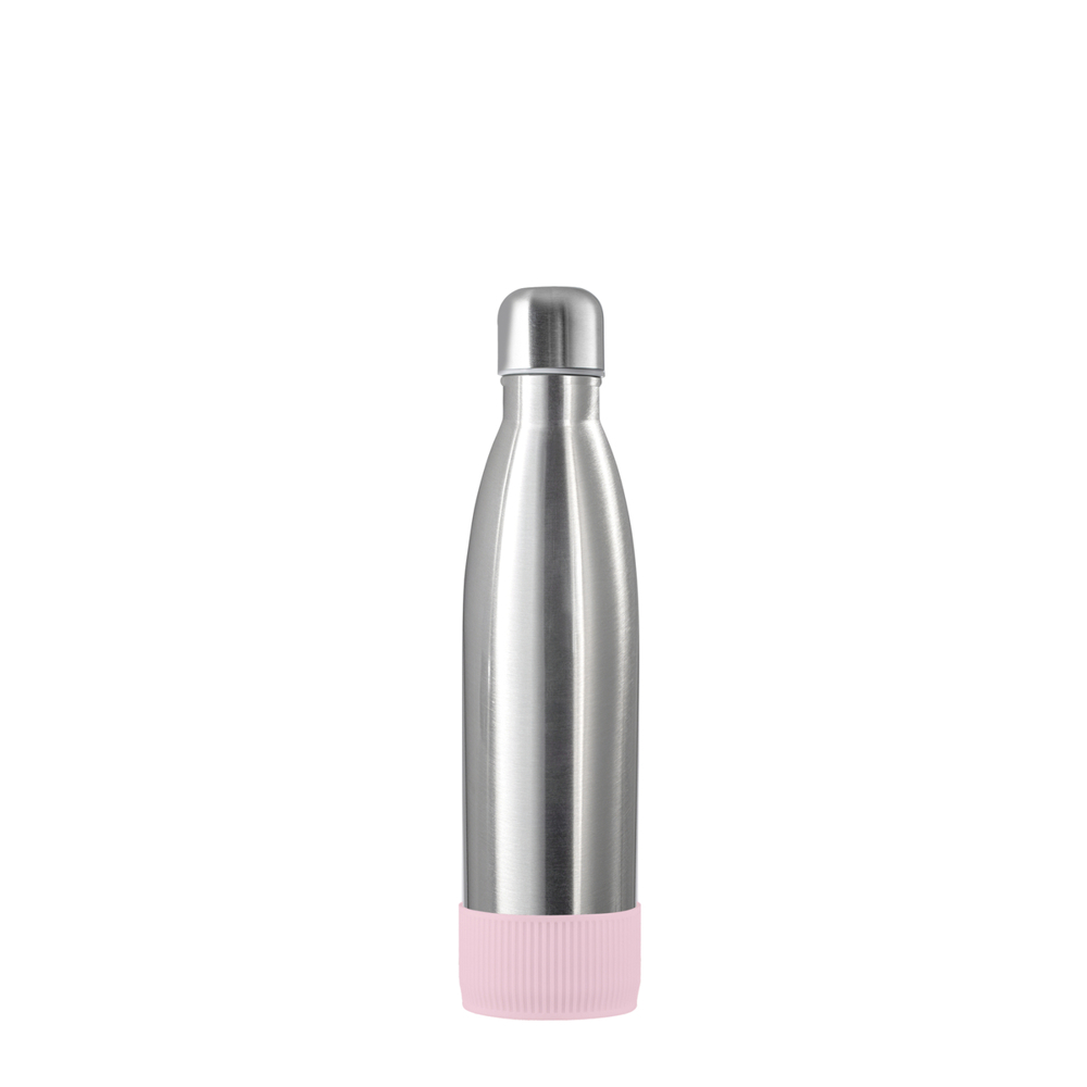 Thermotrinkflasche RETUMBLER-NIZZA - silber, hellmagenta, rose