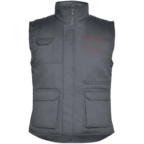 Almanzor Vielseitige Thermo Arbeitsweste mit hohem Kragen